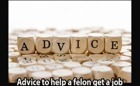 Advice to help a felon get a job