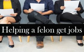 Helping a felon get jobs
