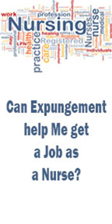 Can Expungement help Me get a Job as a Nurse