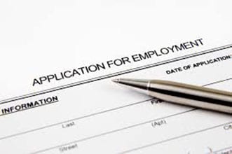 Job applications for felons